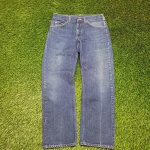 Vintage 80s Lee Riders Jeans Made in USA 31x29 Straight Leg Relaxed Fit